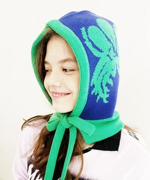 POPPY BONNET/GREEN