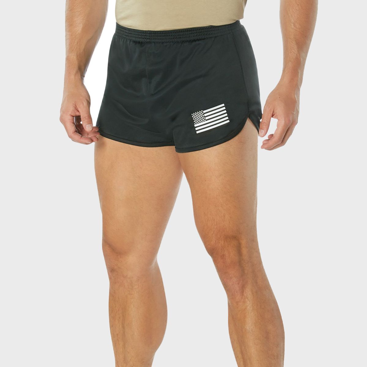 로스코(ROTHCO) 70052 US Flag Ranger PT (Physical Training) Shorts