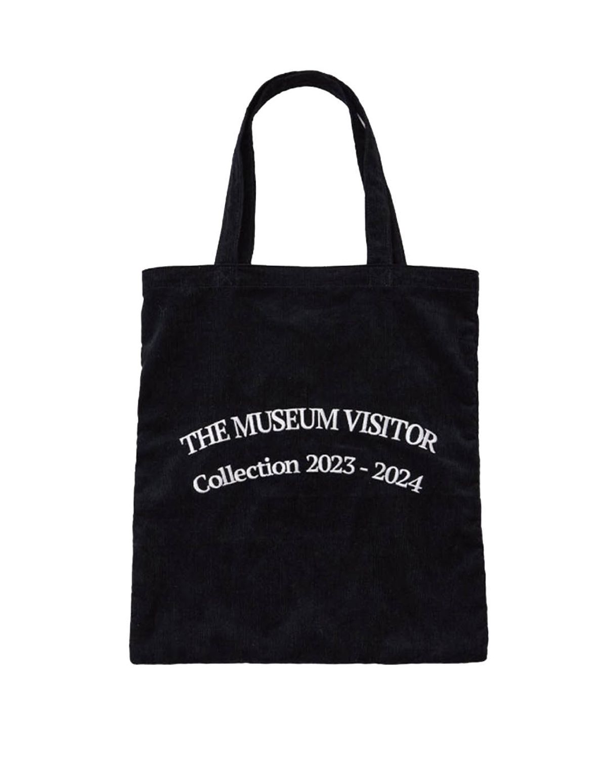 더뮤지엄비지터(THEMUSEUMVISITOR) THE MUSEUM VISTIOR COLLECTION 2023-2024 CORDUROY ECO BAG (BLACK)