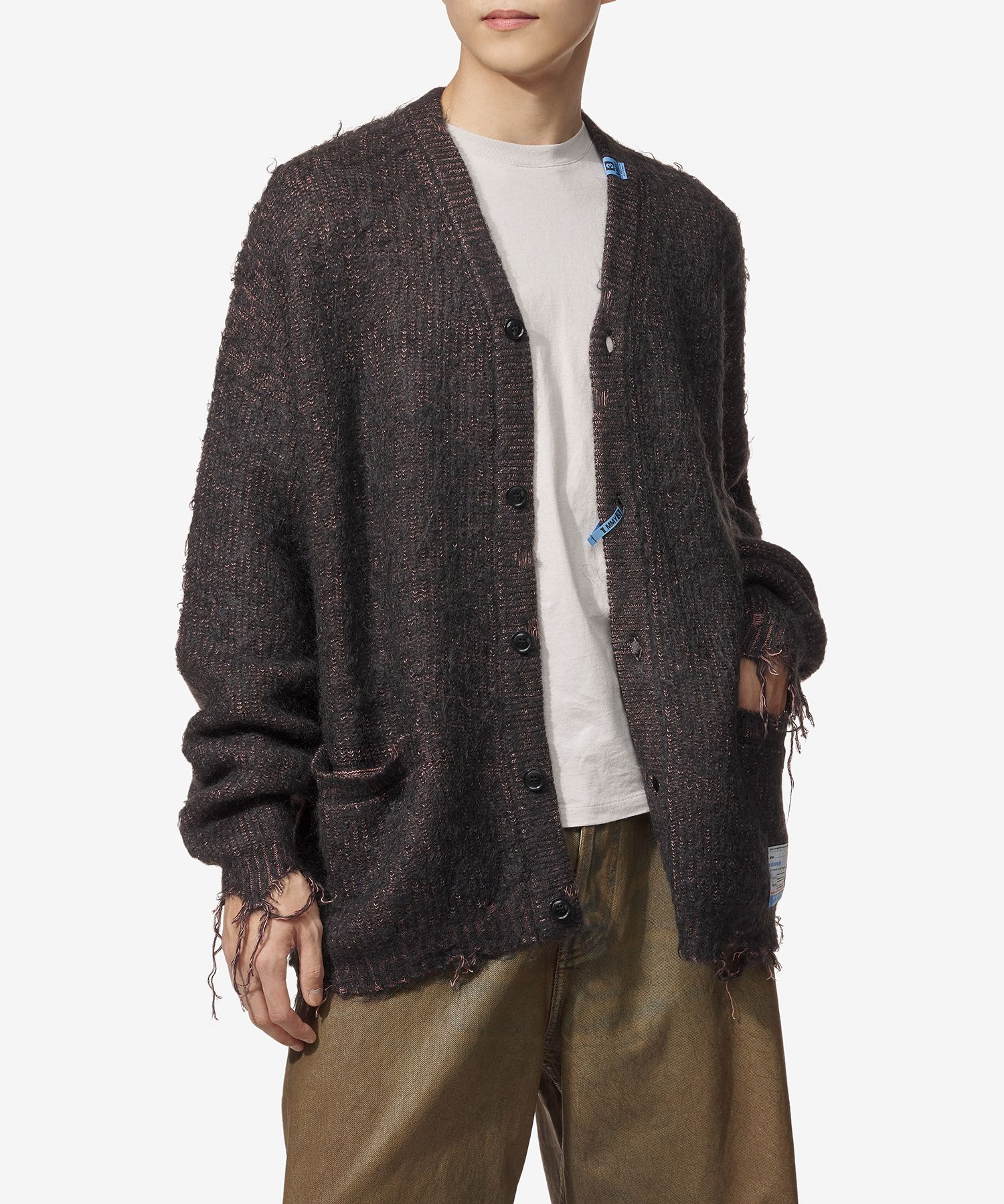 Maison Mihara Yasuhiro ブラウンカーディガン サイズ3 Maison MIHARA YASUHIRO ONLINE STORE（ミハラヤスヒロオンライン