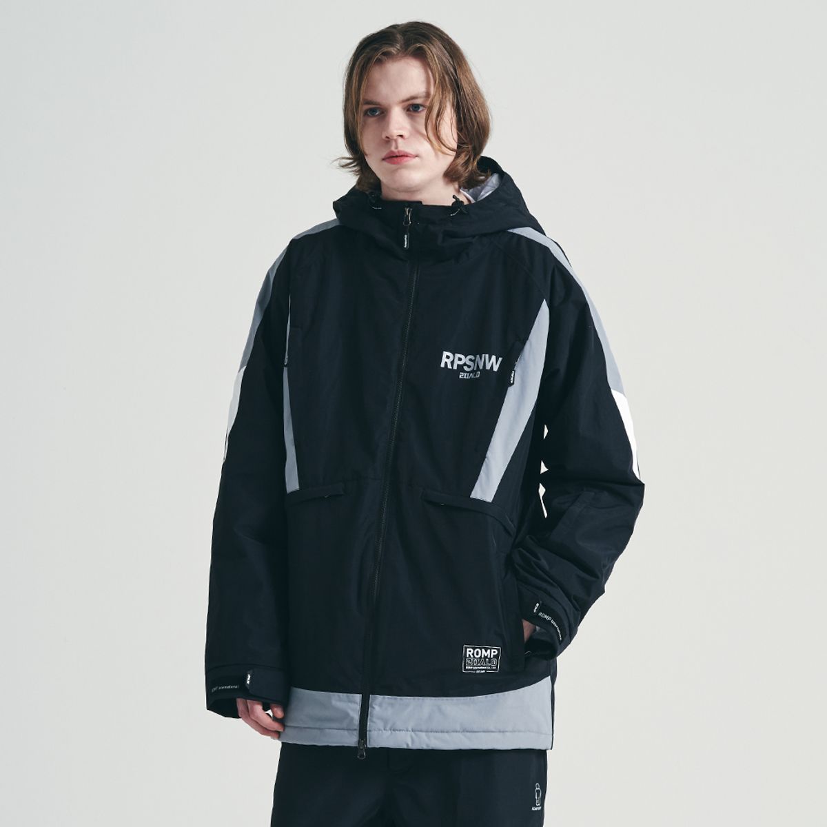 롬프(ROMP) TF FLAT JACKET (BLACK)