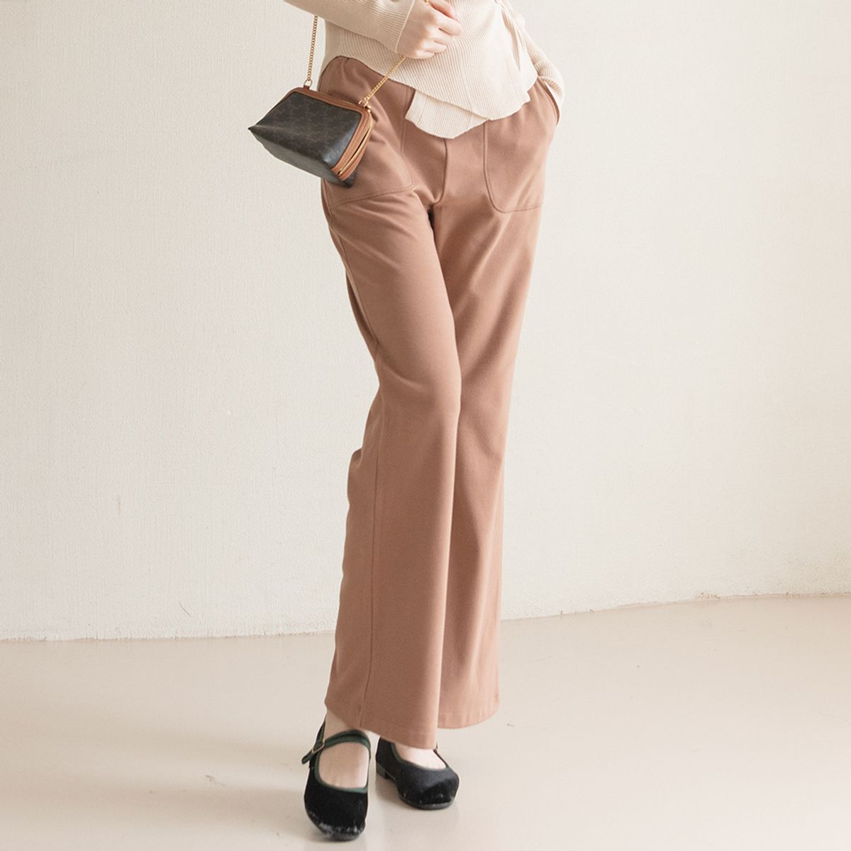 뒤란(DURAN) 소프트 후리스 빅포켓 부츠컷 슬랙스 DBF3W-9149 3colors