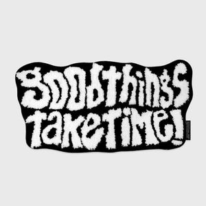 GOOD THINGS TAKE TIME-BLACK(러그)
