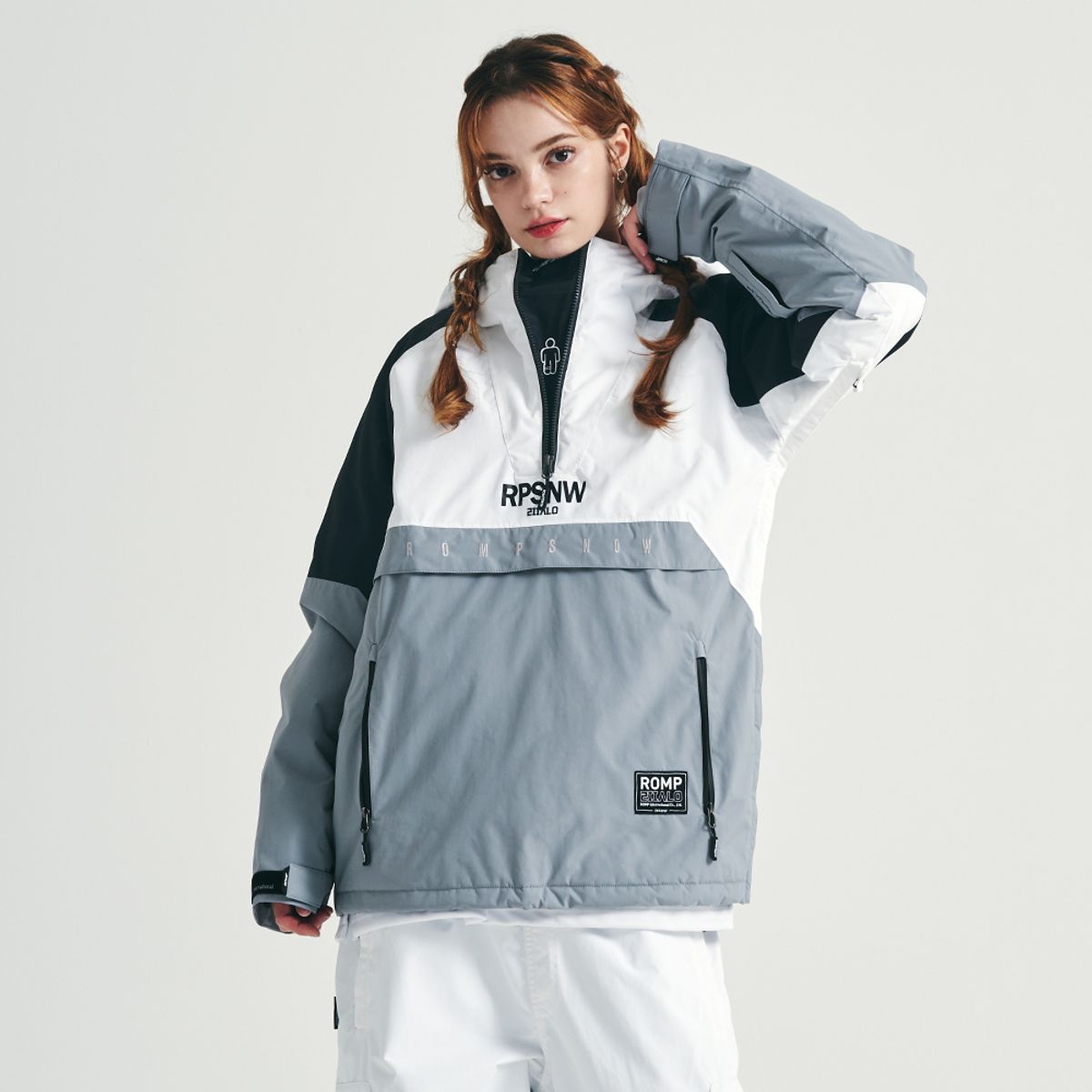 롬프(ROMP) TF SPIKE JACKET (WHITE)