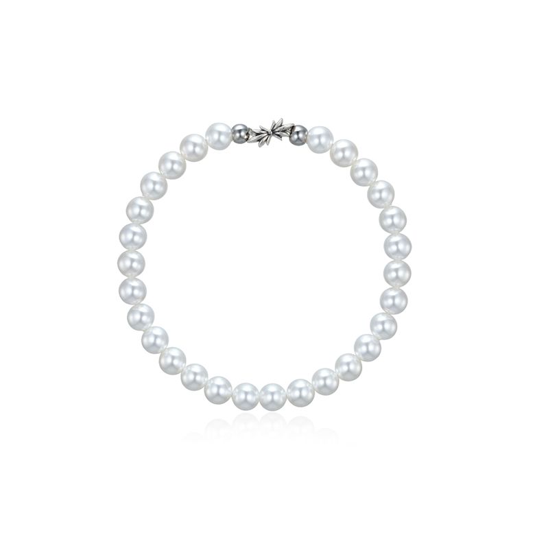 garden plain pearl beads bracelet