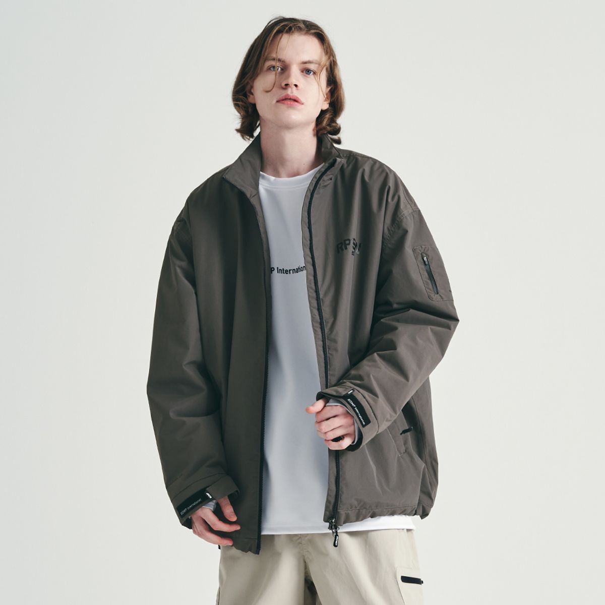 롬프(ROMP) TF TRACK JACKET (MOCHA)