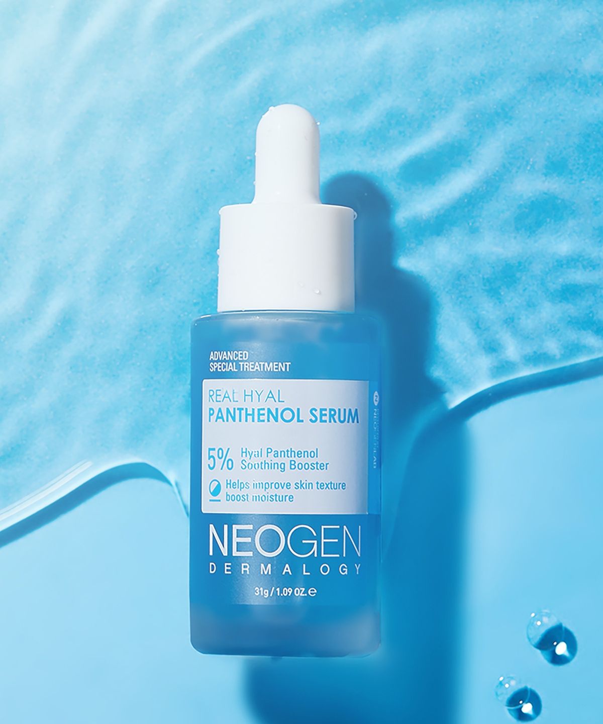 네오젠(NEOGEN) 피부생기충전 8중히알  10종 비타민  리얼 히알 판테놀 세럼 30ml