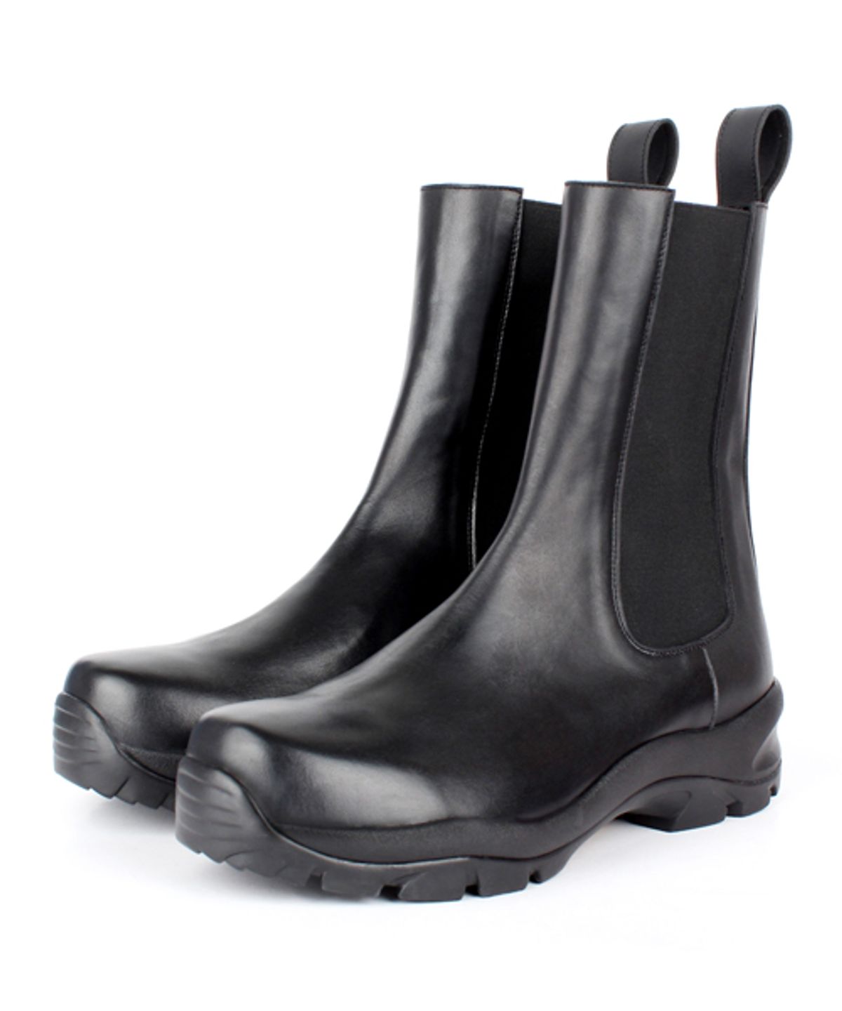 데이빗스톤(DAVID STONE) DAVID STONE HI-COMMANDO SOLE CHELSEA BOOTS