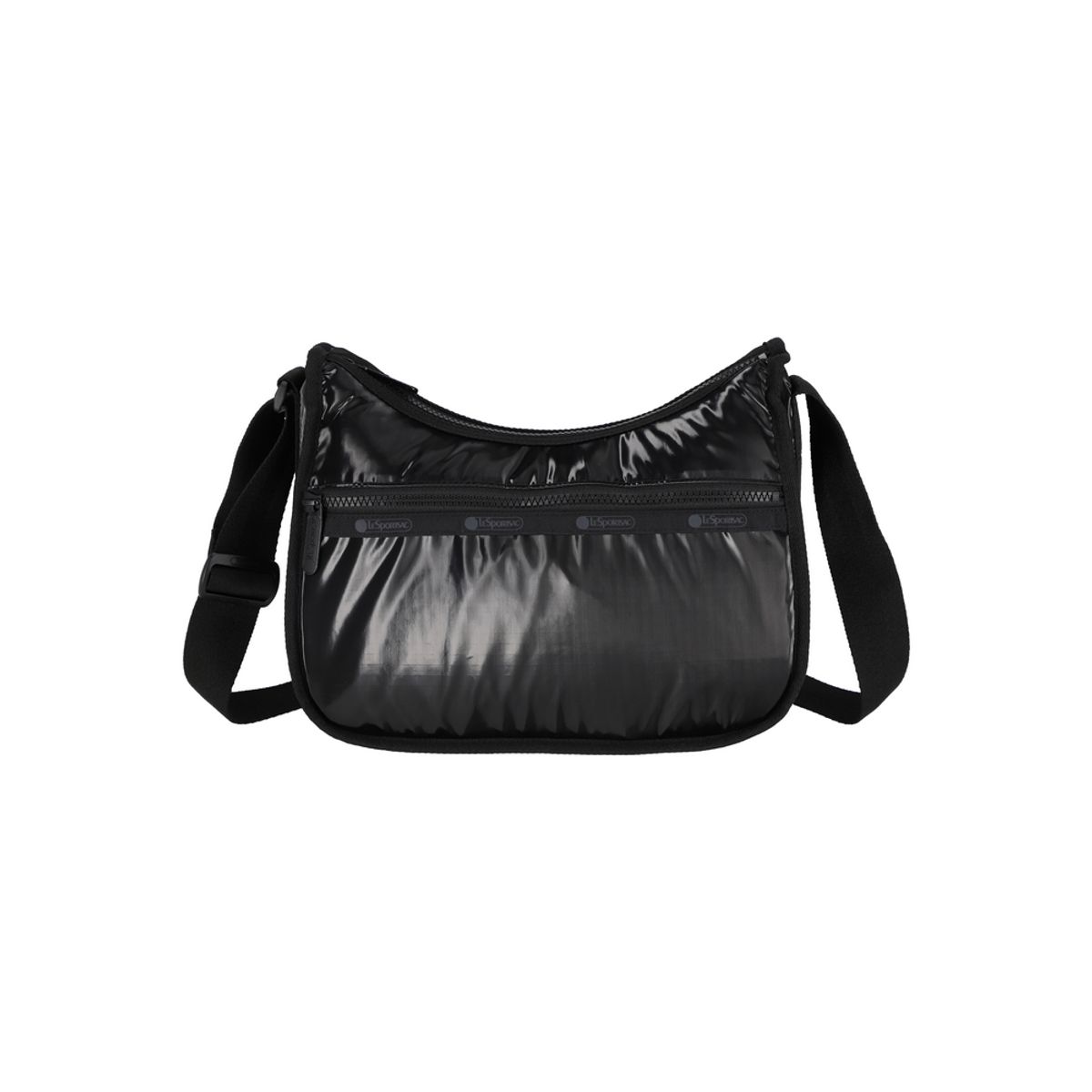 레스포색(LESPORTSAC) 블랙 샤인 클래식 호보백 [7520.M135]