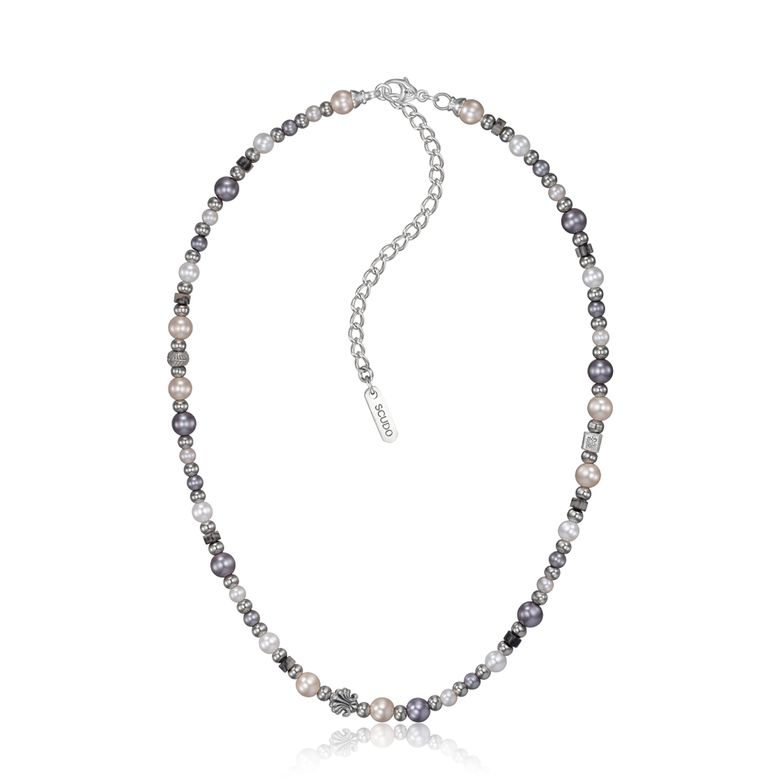 shell multi pearl karen necklace
