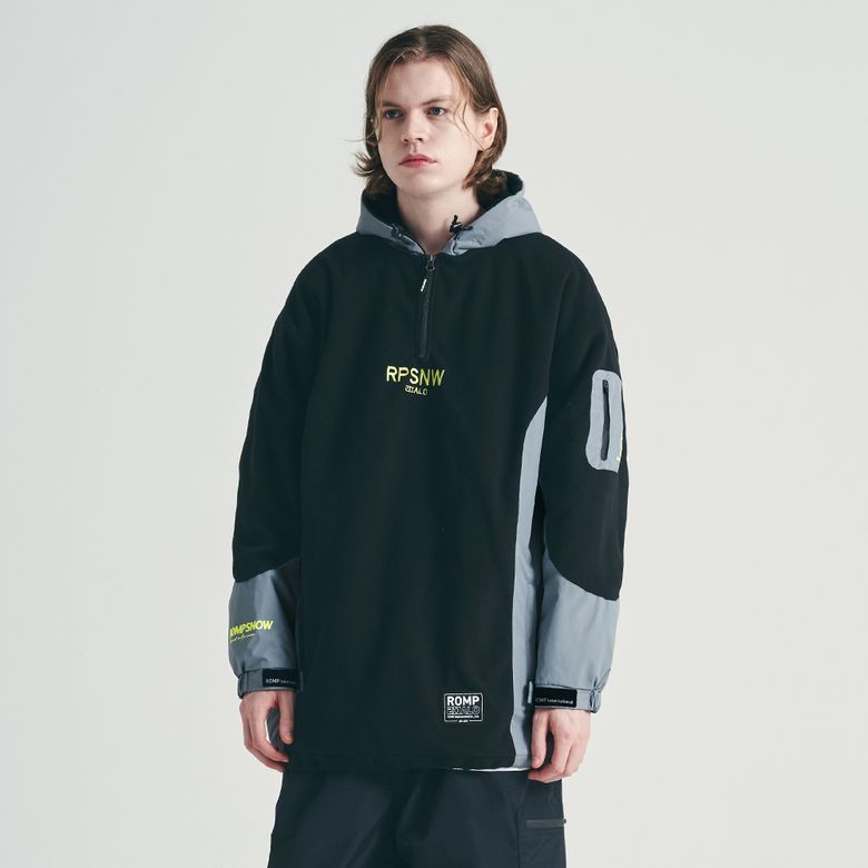 TF FLEECE ANORAK (GRAY)