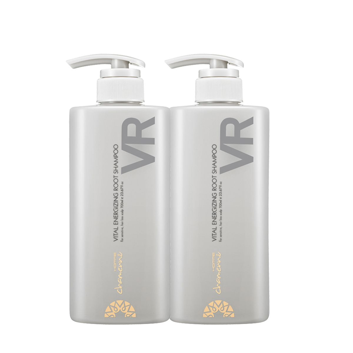 무코타(MUCOTA) 샤멘느 VR 샴푸 700mlx2(저자극멘톨 성분
