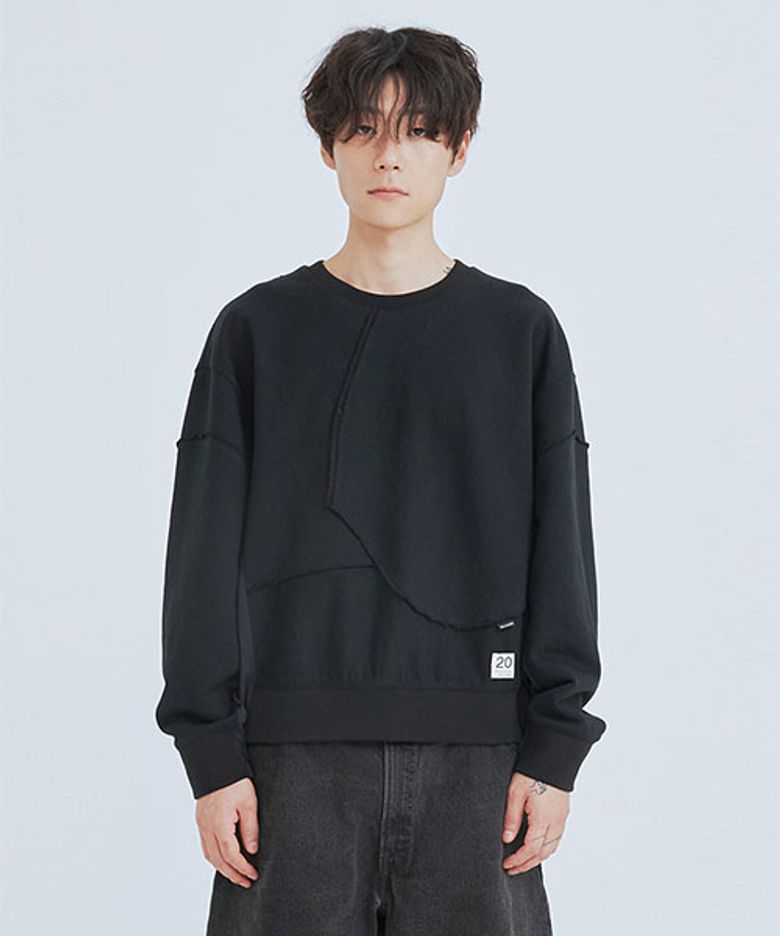 Fabrics Puzzle Sweatshirts_RKTAA23605BKX