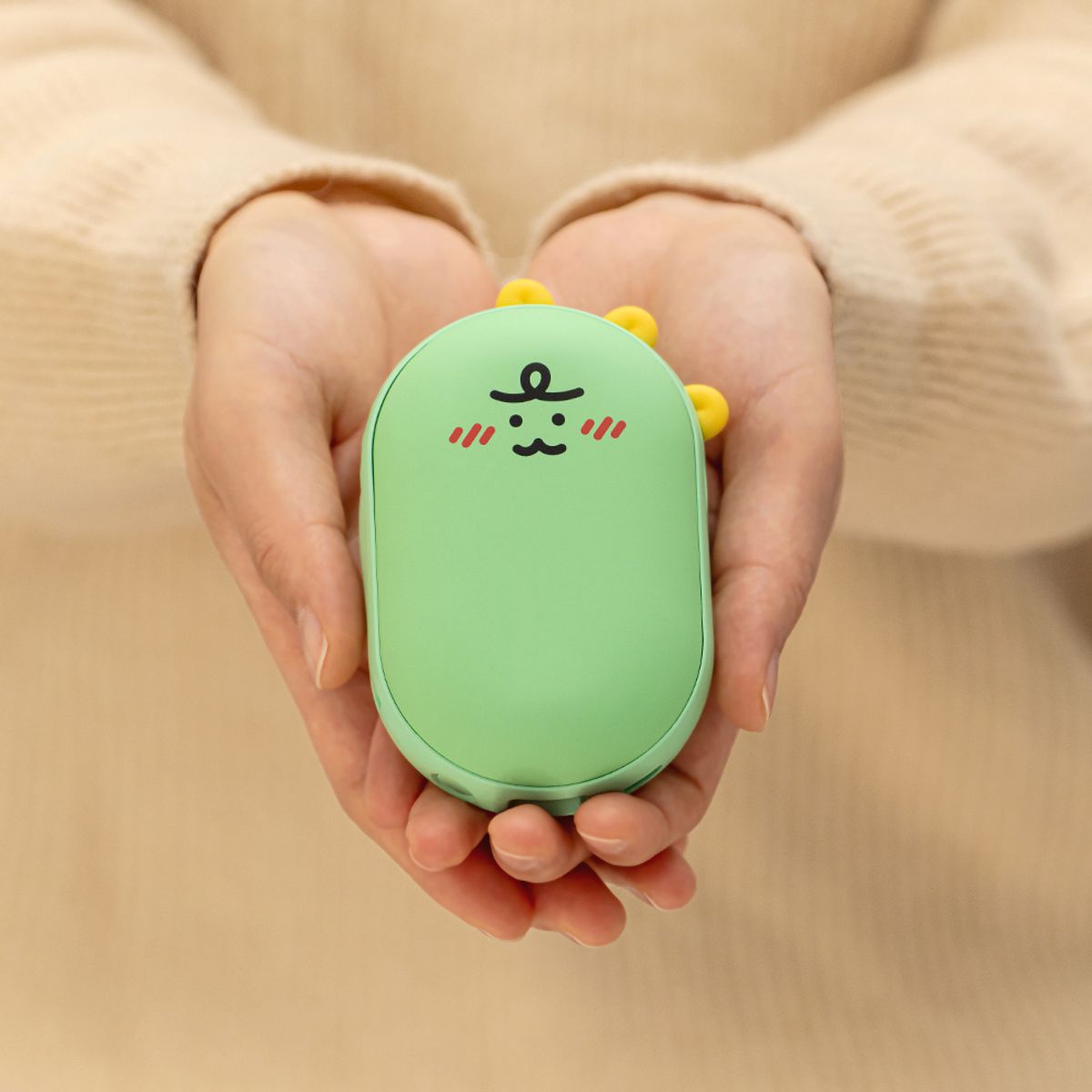 카카오프렌즈 파트너(KAKAOFRIENDS PARTNERS) 니니즈 조약돌 손난로 보조배터리 5000mAh C타입 충전