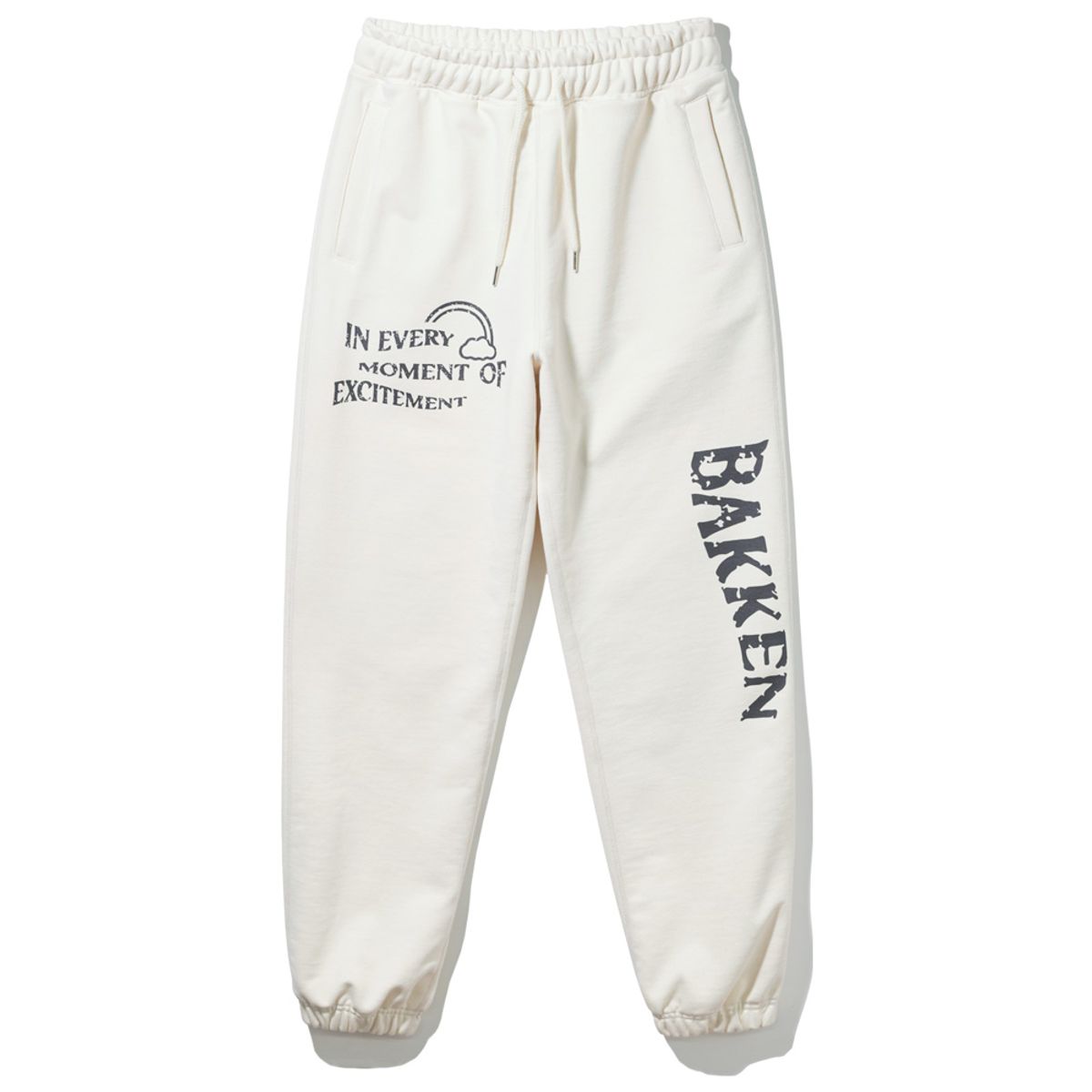 바켄(BAKKEN) I.M.Excitement 조거 스웨트 팬츠 BK9987_크림