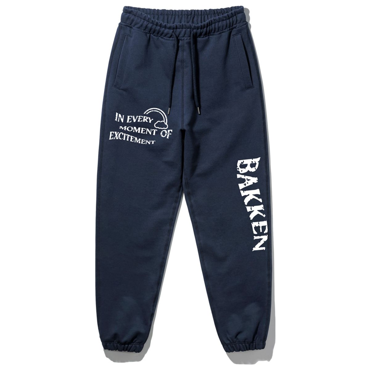 바켄(BAKKEN) I.M.Excitement 조거 스웨트 팬츠 BK9987_네이비