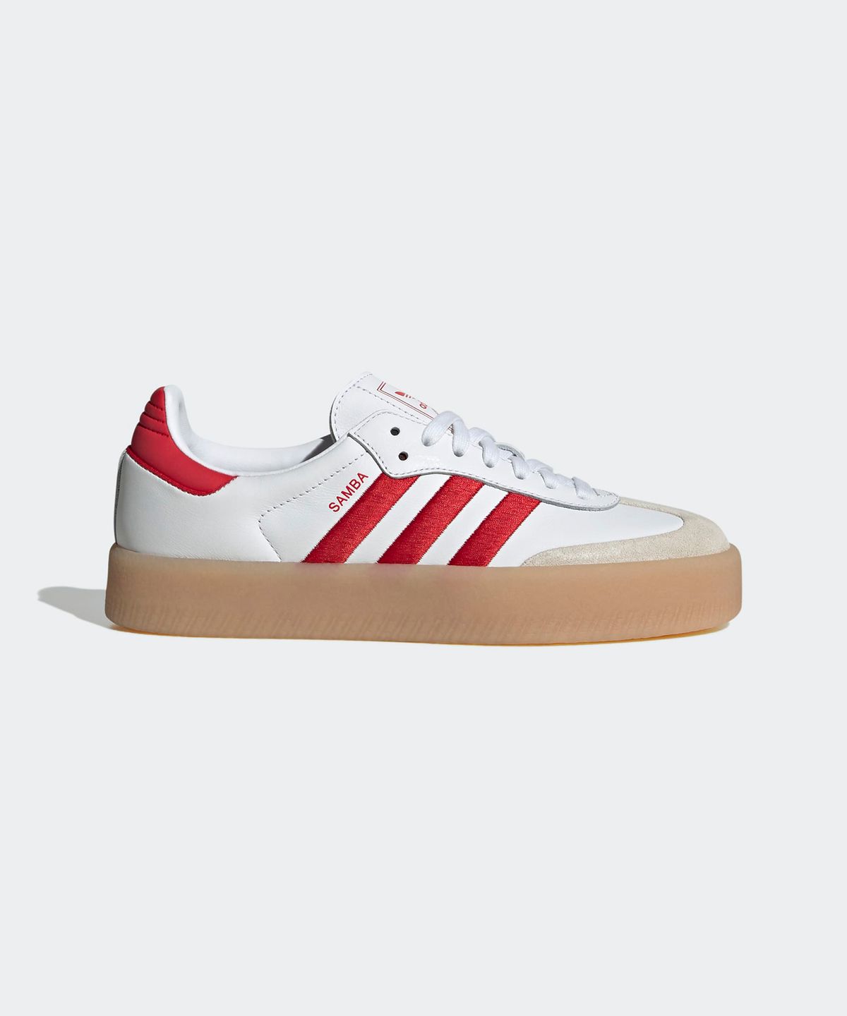 아디다스(ADIDAS) 삼배 - 화이트:레드 / ID0438