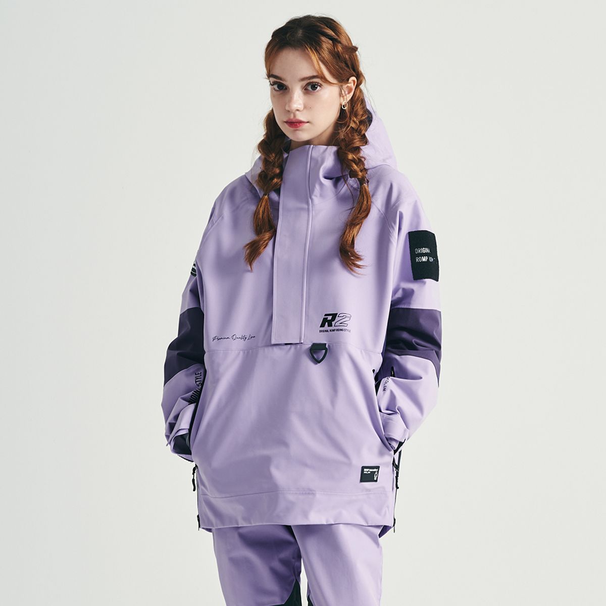롬프(ROMP) TF R2 ANORAK JACKET (LAVENDER)