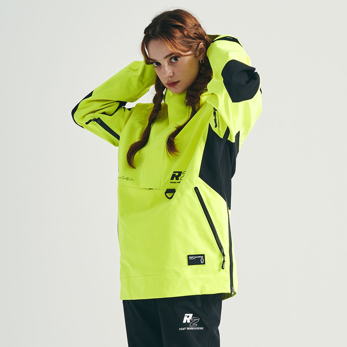 롬프(ROMP) TF R2 ANORAK JACKET (LEMON)