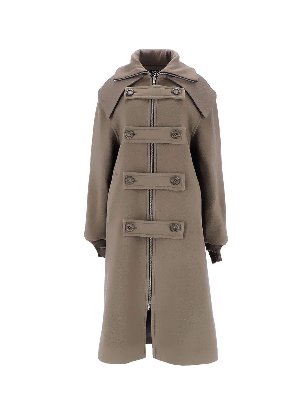 쎄쎄쎄(SETSETSET) CASHMERE BLENDED DUFFLE LONG COAT BEIGE