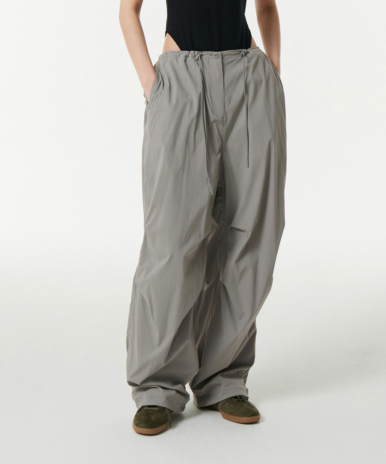 ★MUSINSA STANDARD★ Denim parachute cargo pants grey MMDNP6 MUSINSA | MUSINSA STANDARD Denim Parachute Cargo Pants