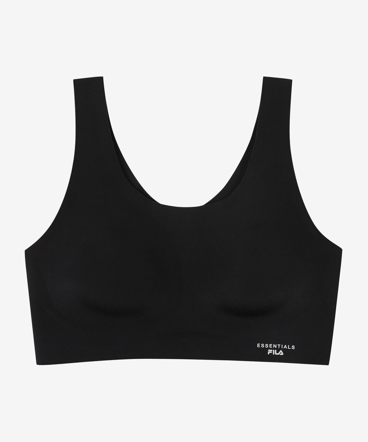 휠라언더웨어(FILA UNDERWEAR) 에센셜 몰드부착형 브라탑(FI4ITG9041FBLK)