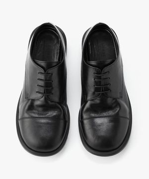 [수아레X로맨틱무브] 슬랩스틱 더비슈즈 블랙