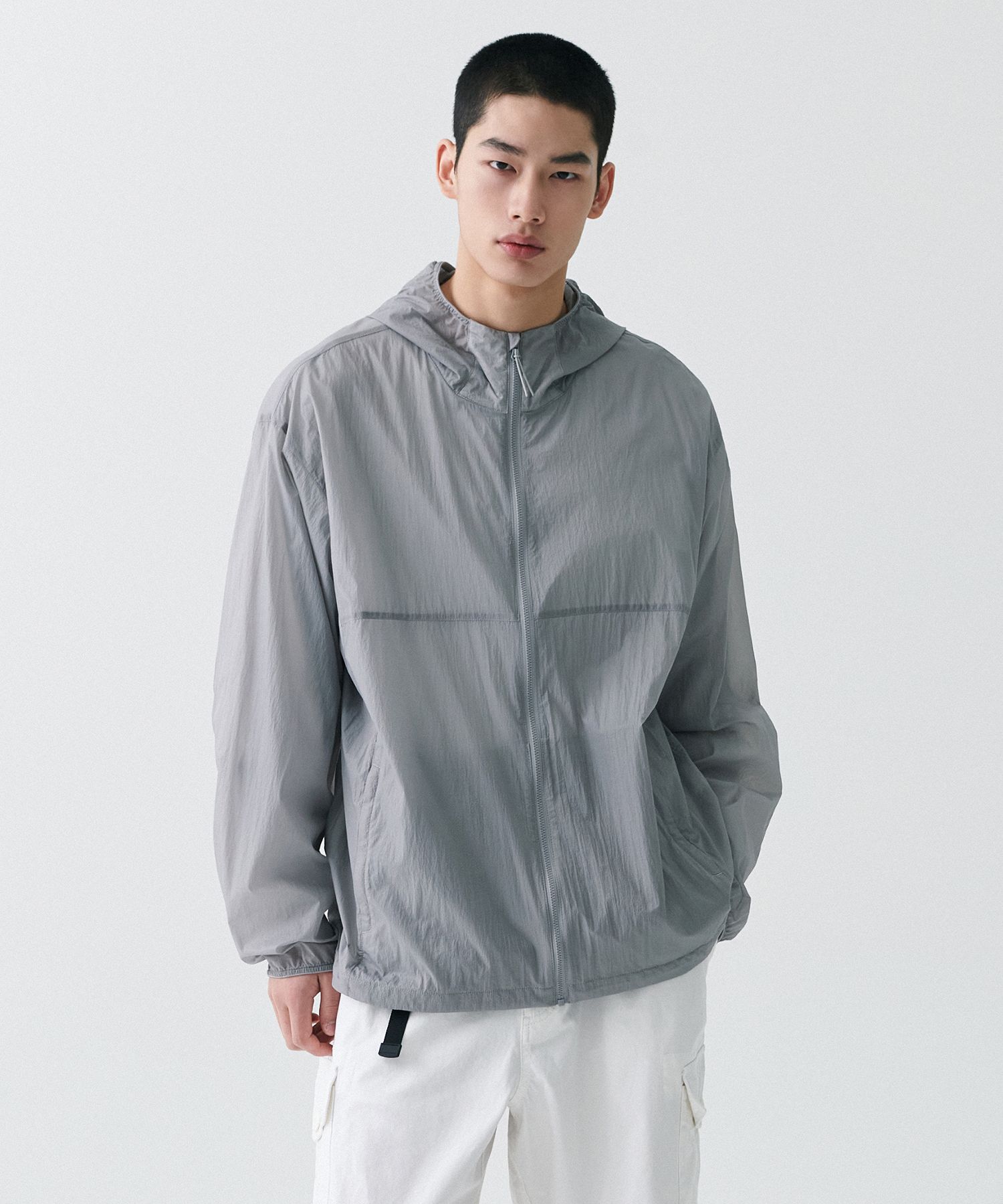 ☆filluminate☆ Running Night Windbreaker Gray FBESUJW106GR MUSINSA公式 | MUSINSA STANDARD City Leisure Lightweight