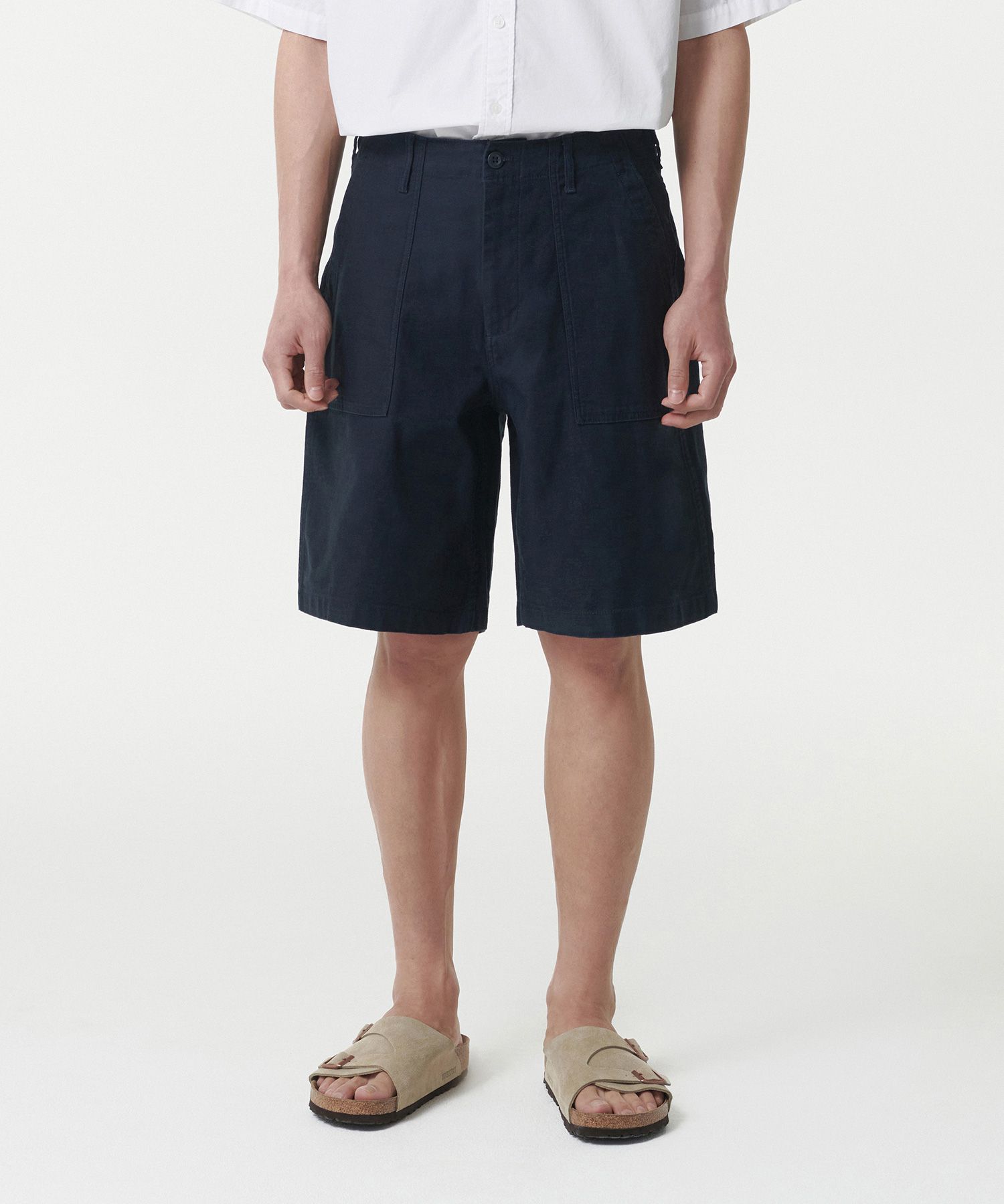★MUSINSA STANDARD★ Replica Fatigue Shorts Sand Beige MMDPH MUSINSA | MUSINSA STANDARD Replica Fatigue Shorts [Khaki]