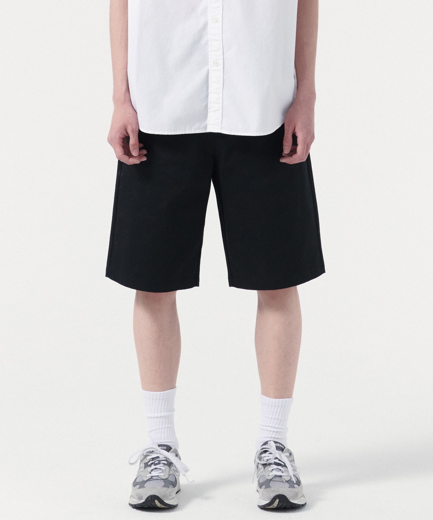 MUSINSA STANDARD MEN'S_CPワイドチノショーツ_5色 Shop Pants at MUSINSA