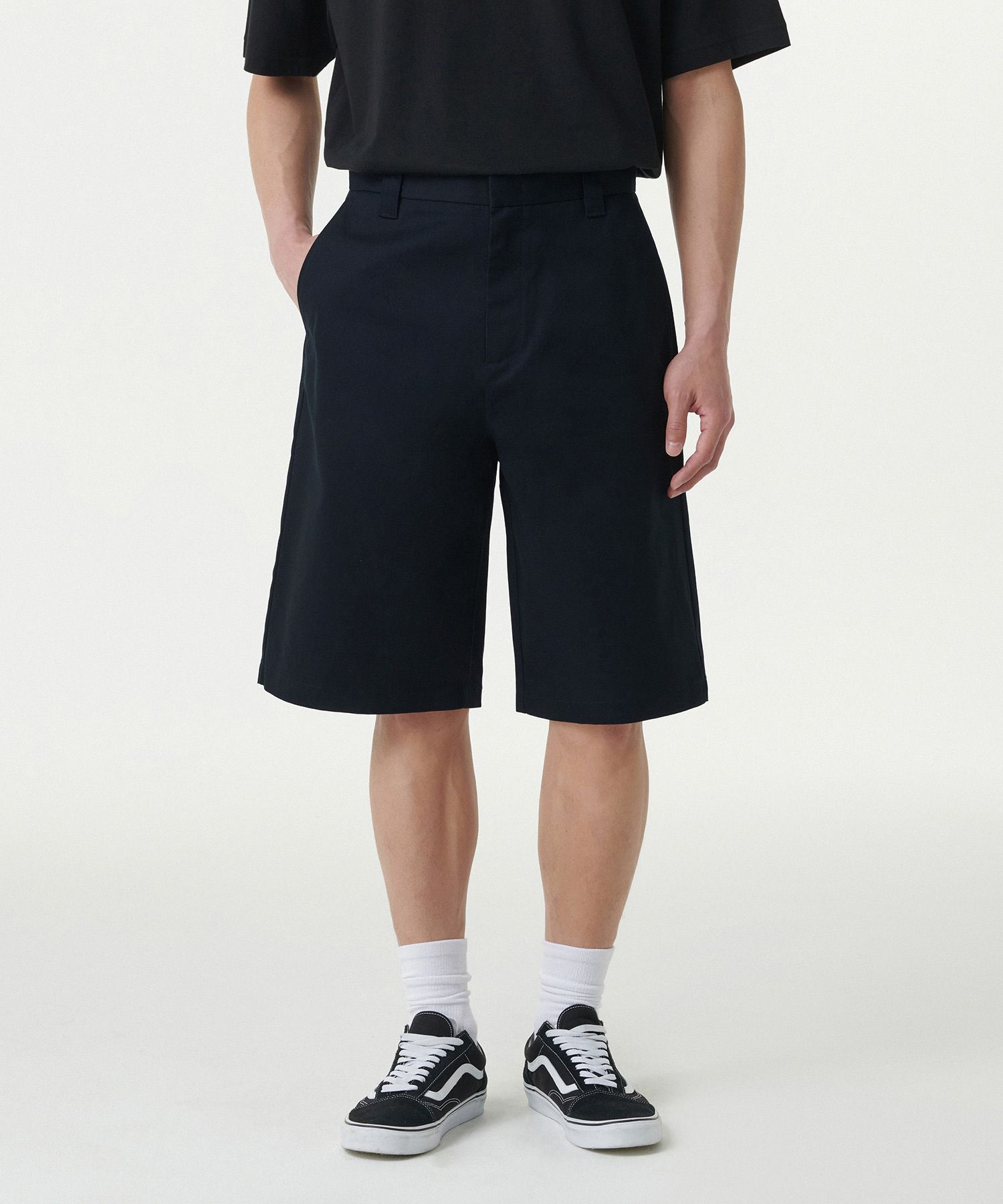 MUSINSA STANDARD MEN'S_CPワイドチノショーツ_5色 MUSINSA | MUSINSA STANDARD Heavyweight CP Wide Chino Shorts