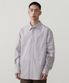 릴렉스드 워시드 포플린 셔츠 [퍼플 그레이]