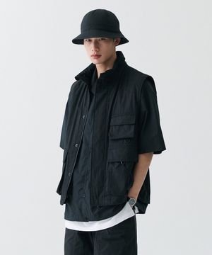 [시티 레저] CN 멀티 포켓 베스트 [블랙]