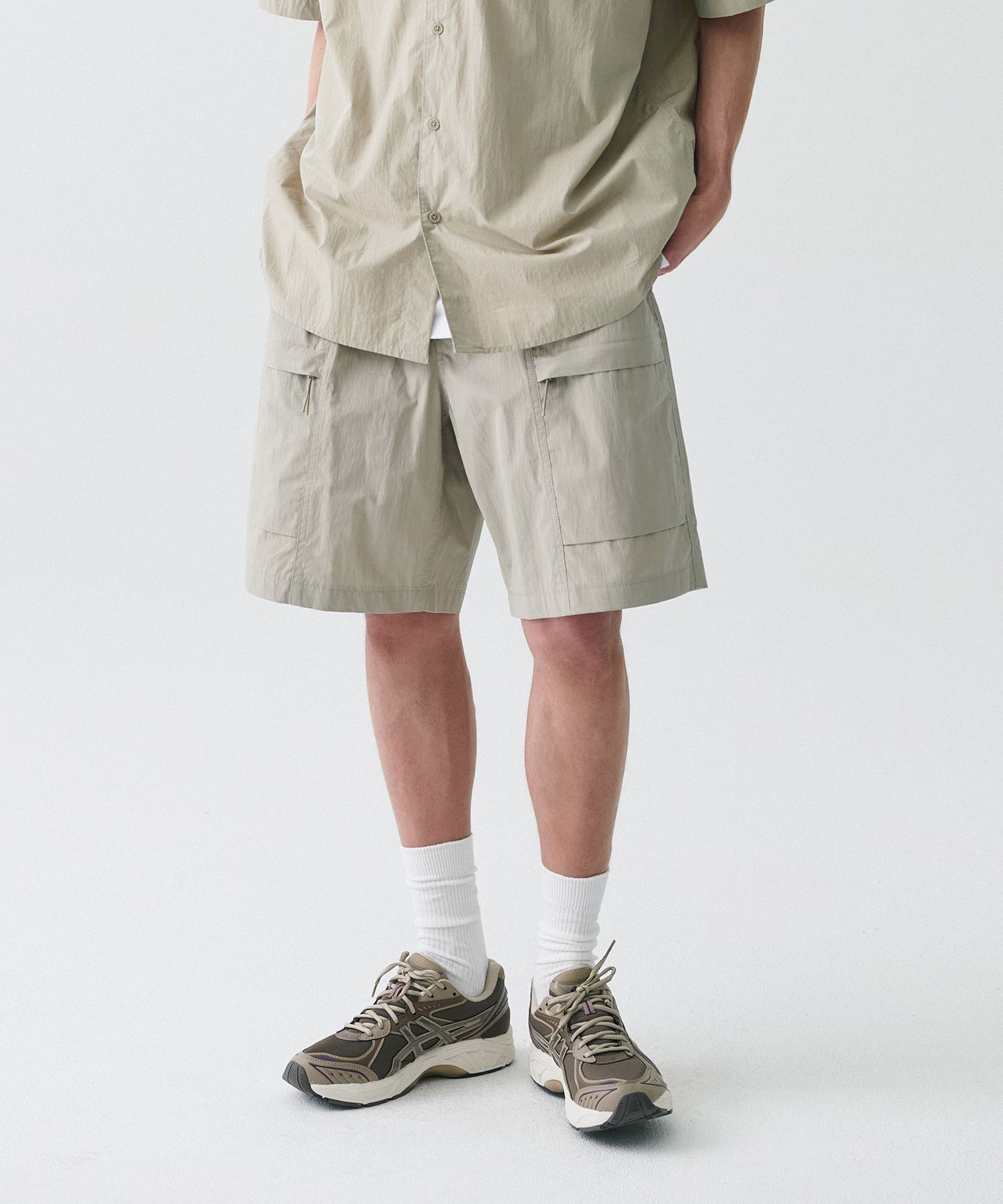 ★MUSINSA STANDARD★ City Leisure CN Belted Utility Shorts H MUSINSA | MUSINSA STANDARD City Leisure CN Belted Utility