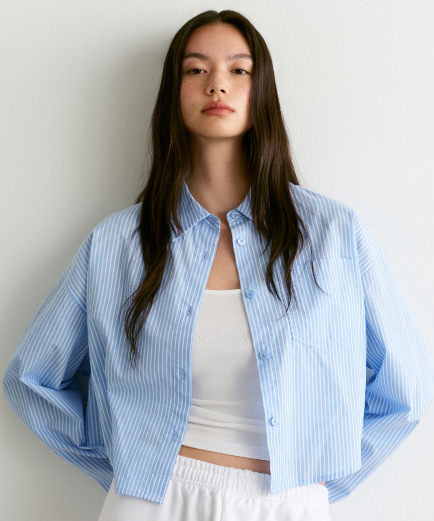 MUSINSA | MUSINSA STANDARD WOMAN Women's Striped Oversized