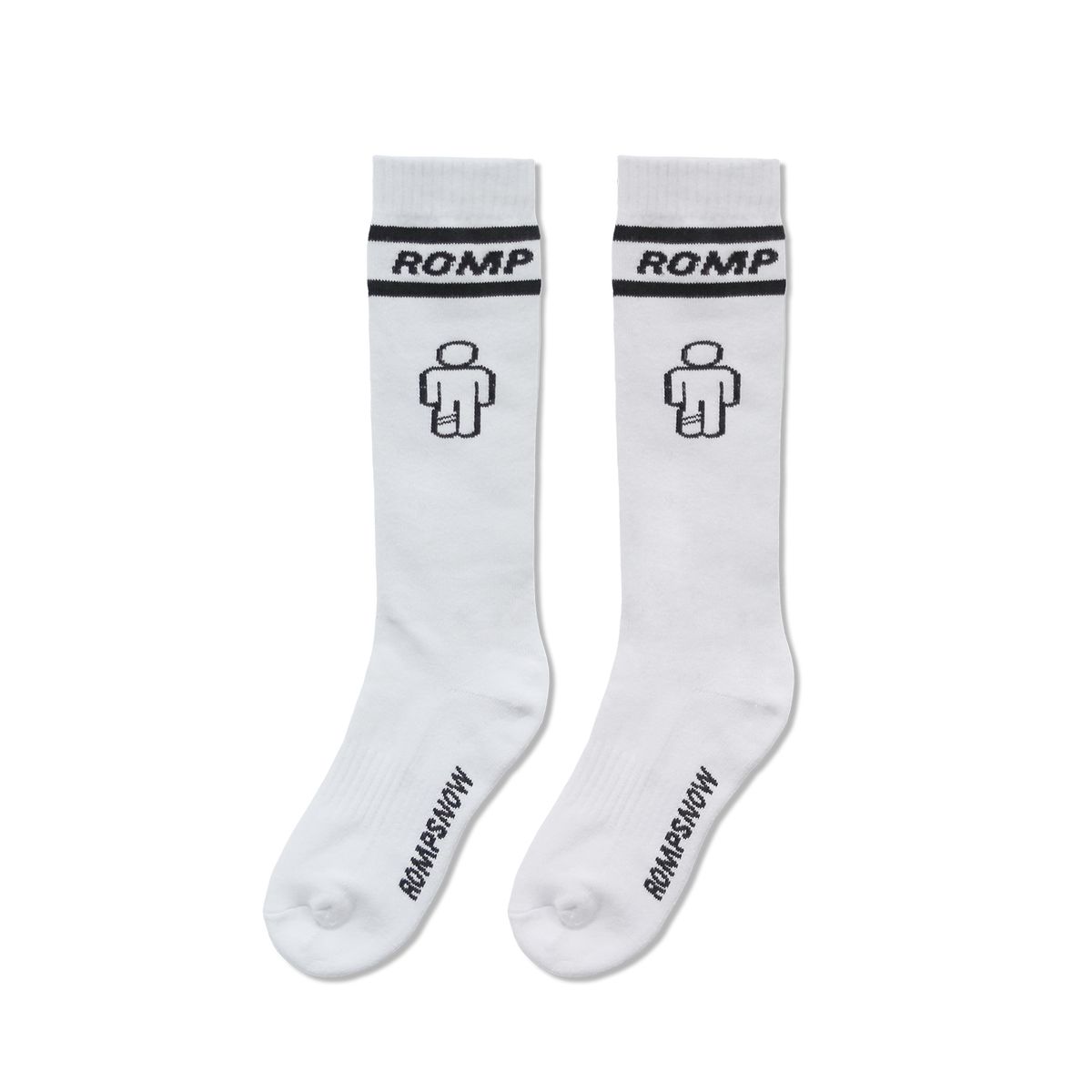 롬프(ROMP) LOGO SOCKS (WHITE)