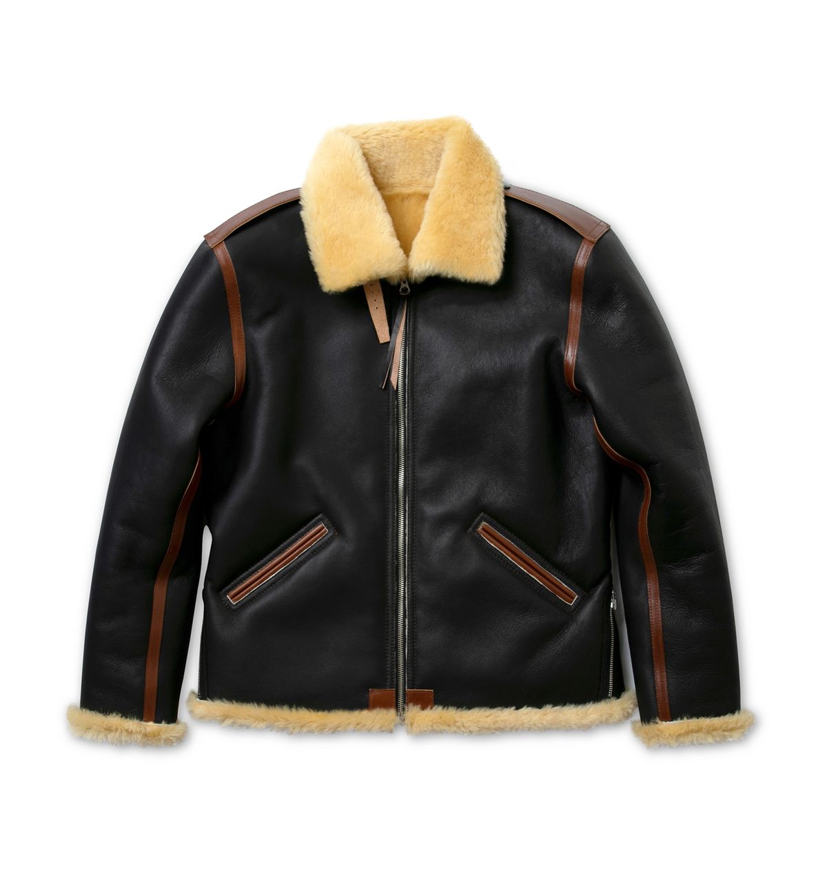 블랙피피(BLACKPP) BLACK PP Type B-6 Mouton Flight Jacket