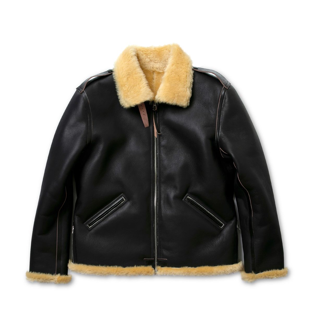 블랙피피(BLACKPP) BLACK PP Type B-6 Mouton Flight Jacket