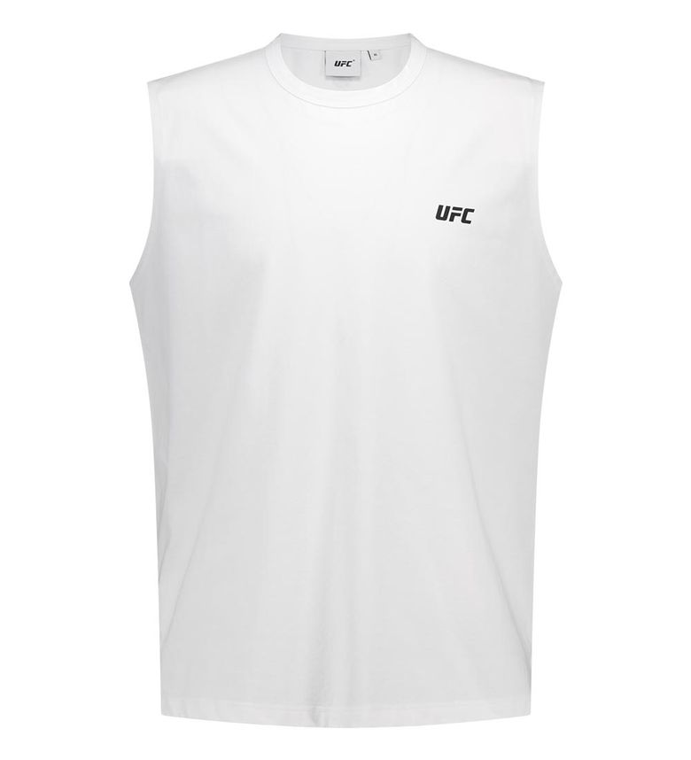UFC 소로나 릴렉스핏 슬리브리스 화이트 U2SLW2102WH