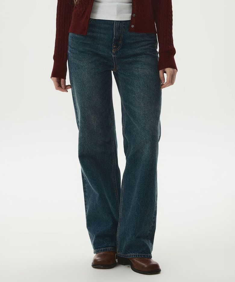 Semi Wide Denim(F) / WHTJG4912F