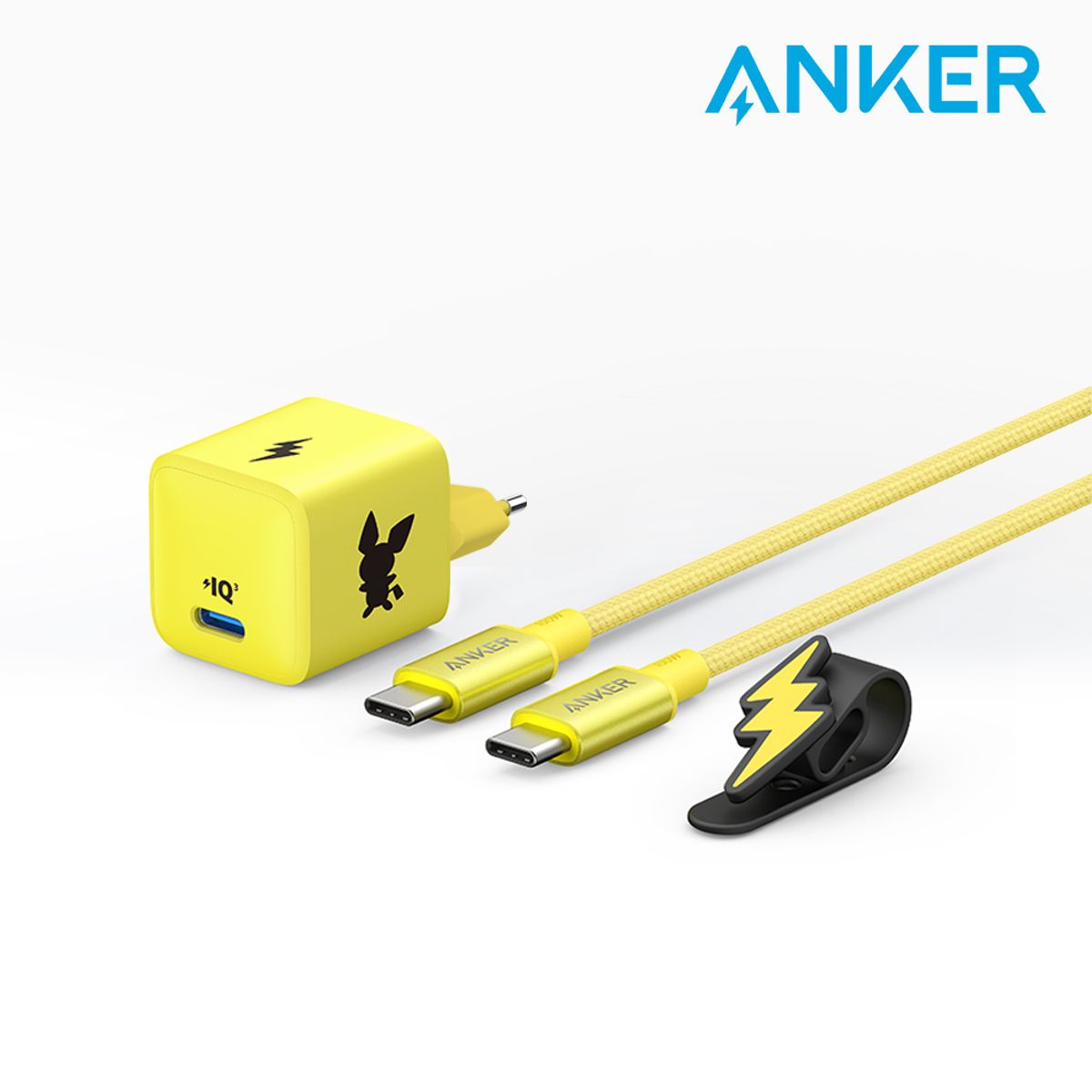 앤커(ANKER) 포켓몬 에디션 20W USB C타입 고속충전기 피츄 아이폰15 갤럭시 완벽 호환