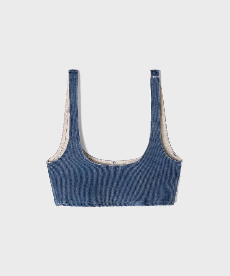 (W) 마이크로 탱크 탑 리브 네이비 MICRO TANK TOP RIB NAVY