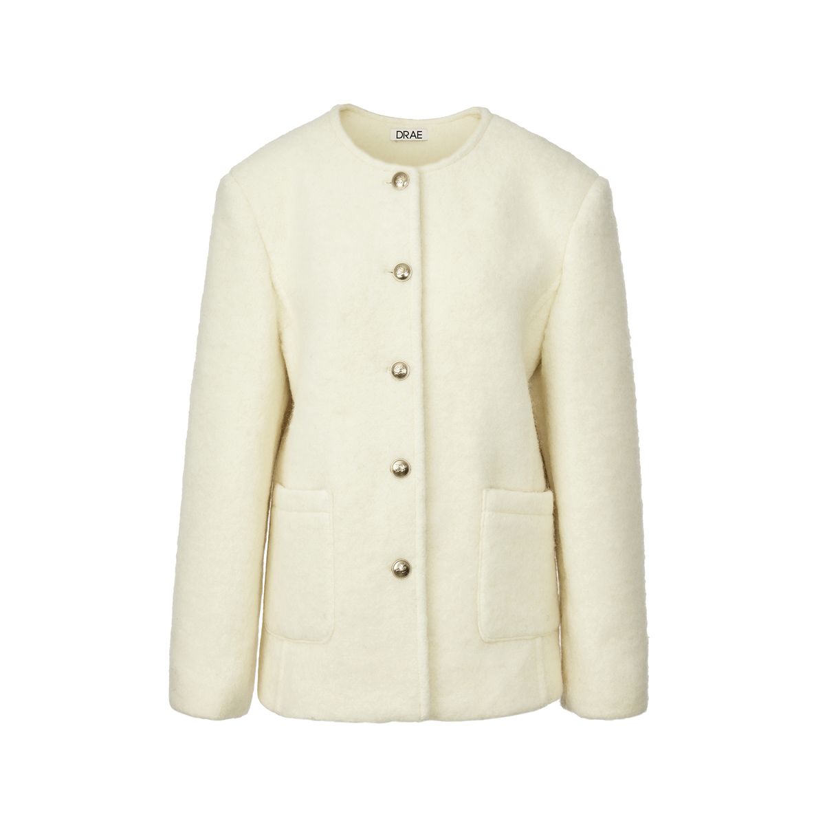 드레(DRAE) KAI WOOL TWEED JACKET_IVORY