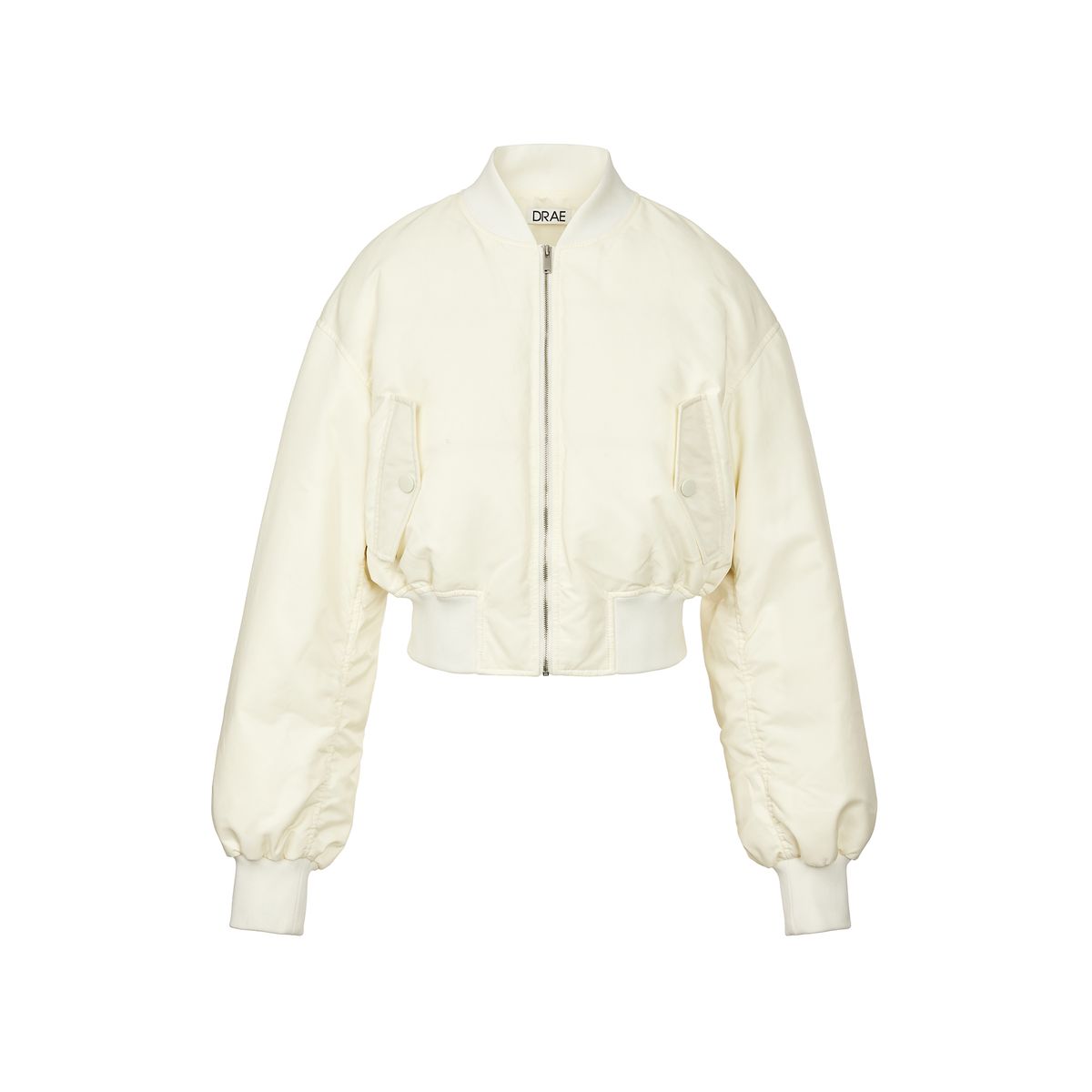 드레(DRAE) MA1 GOOSE BOMBER SHORT PADDING_CREAM