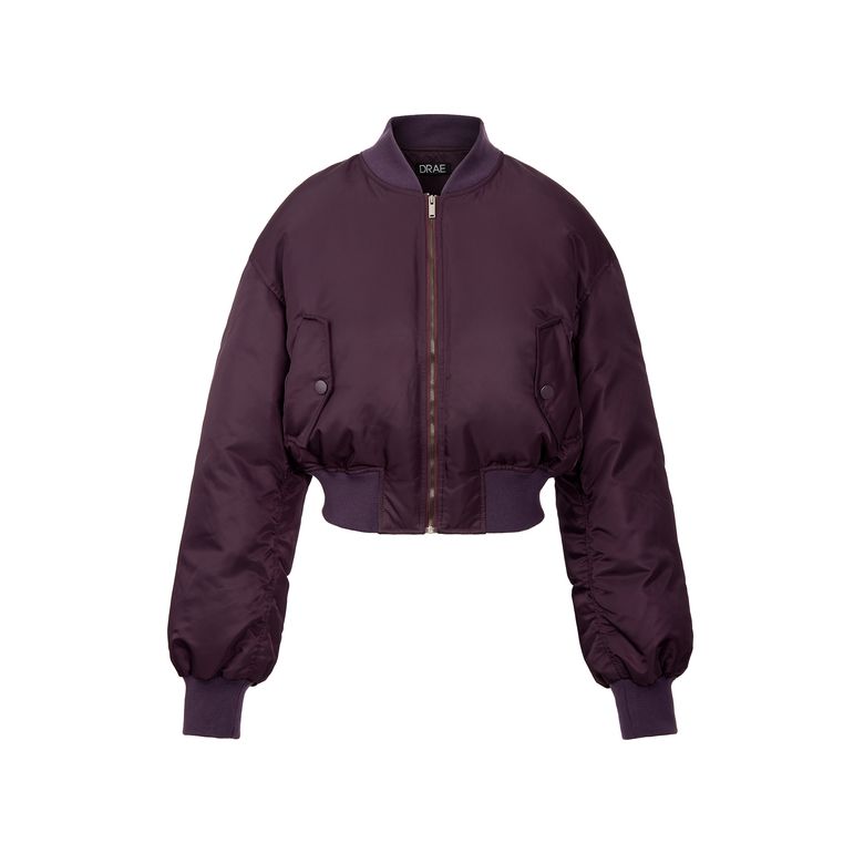 MA1 GOOSE BOMBER SHORT PADDING_PURPLE
