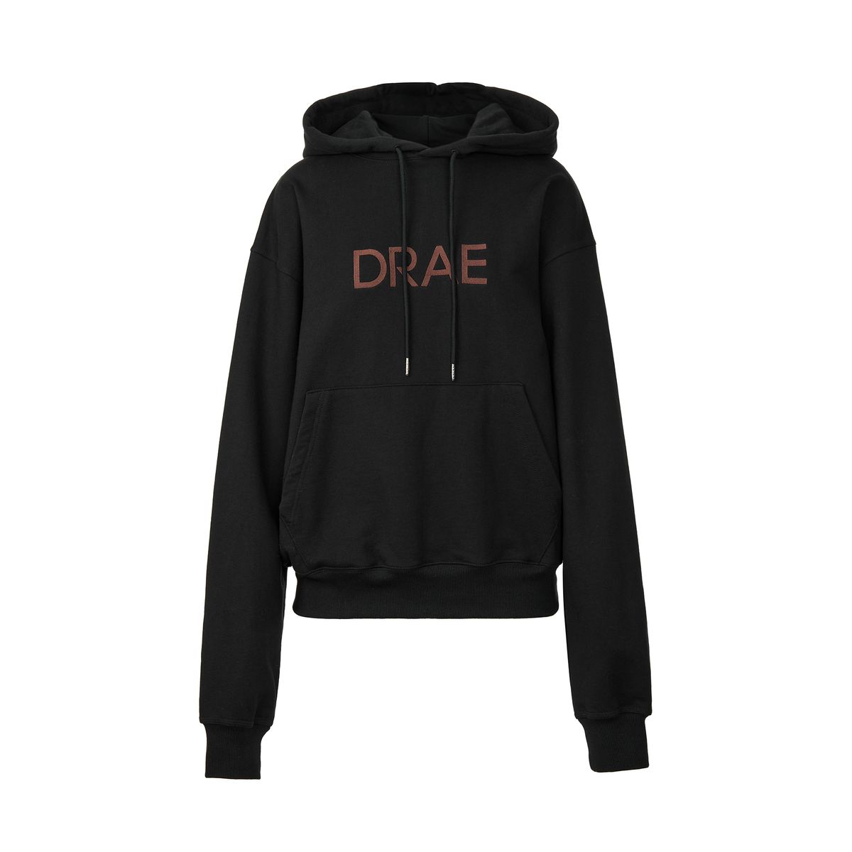 드레(DRAE) DRAE ESSENTIAL HOODIE_BLACK