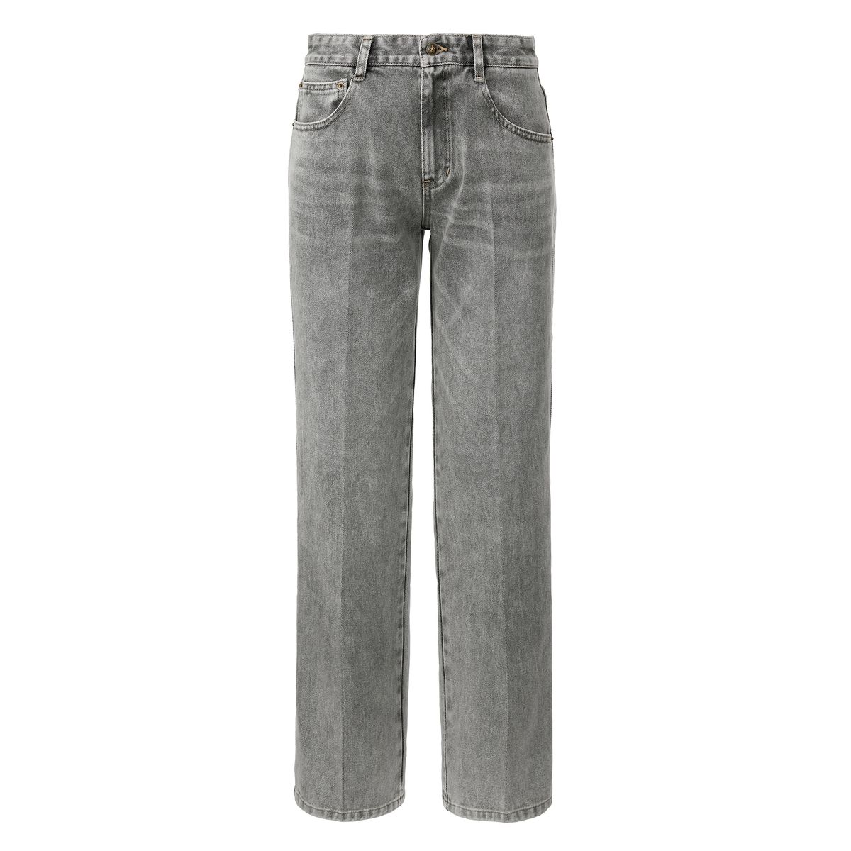 드레(DRAE) WOMENS STRAIGHT EFFECT JEAN_GRAY