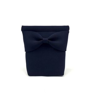 리본파우치- 블랙