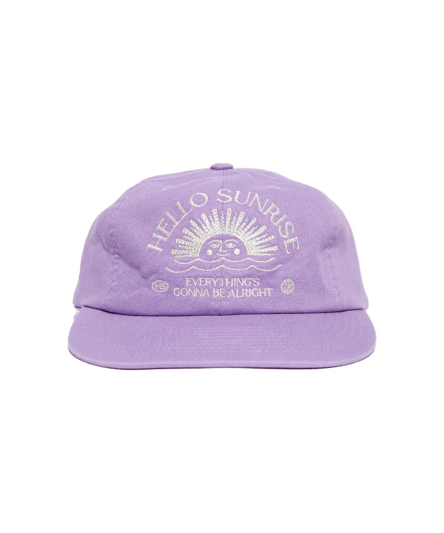 헬로 선라이즈(HELLO SUNRISE) Washed HS Arch Logo 6Panel Cap
