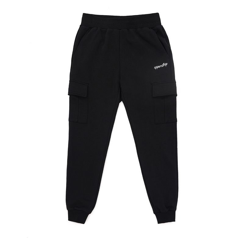 [UP3109] UPST GOLF 카고 스웨트 조거 팬츠 블랙